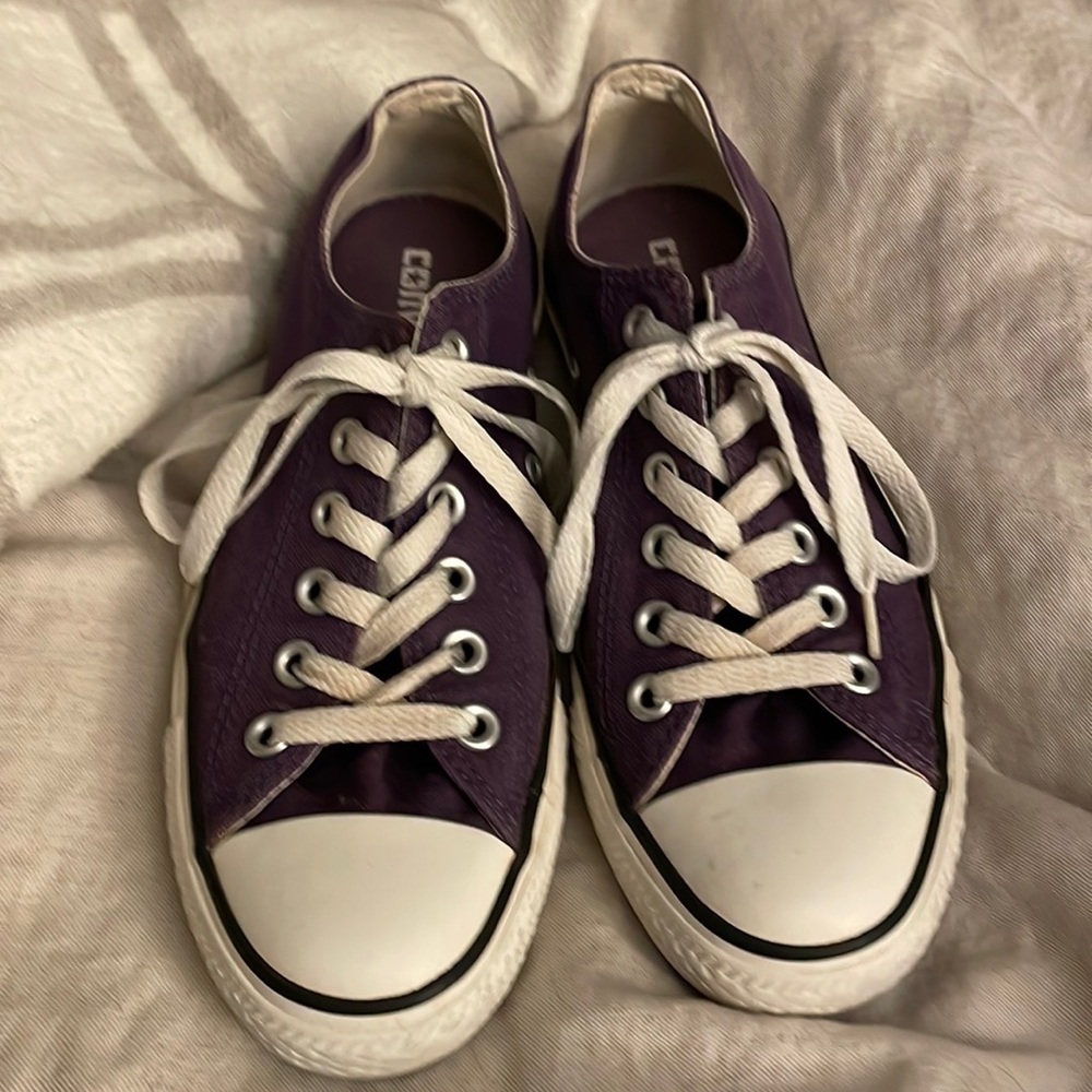 COPY - Converse, all-star lace up sneakers, purple